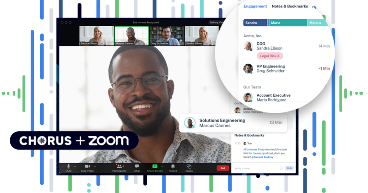 The Chorus App for Zoom Meetings Chorus.ai